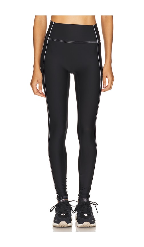 alo Airlift High-waist Redefine Legging in Black & White