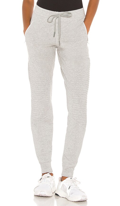 alo Urban Moto Sweatpant in Dove Grey Heather REVOLVE