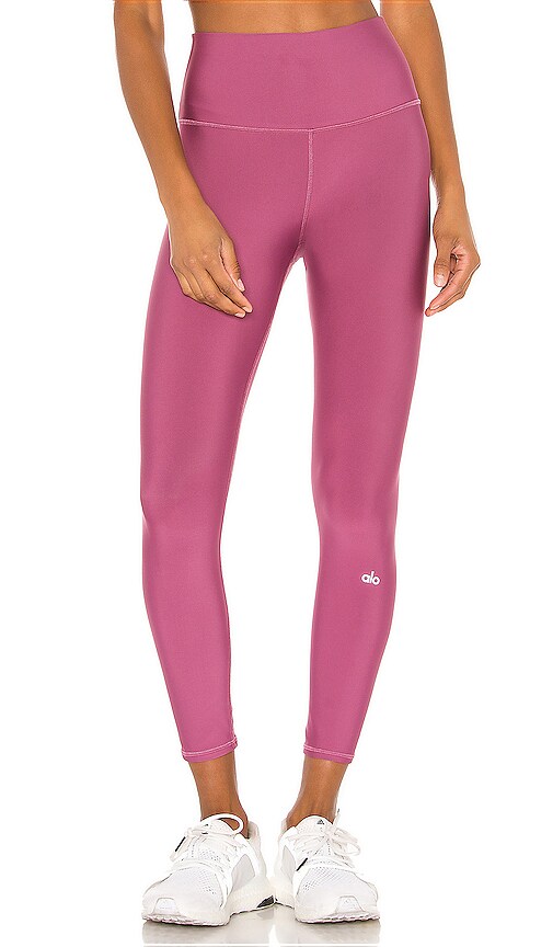 Alo Yoga SMALL 7/8 High-Waist Airlift Legging - Dusty Pink