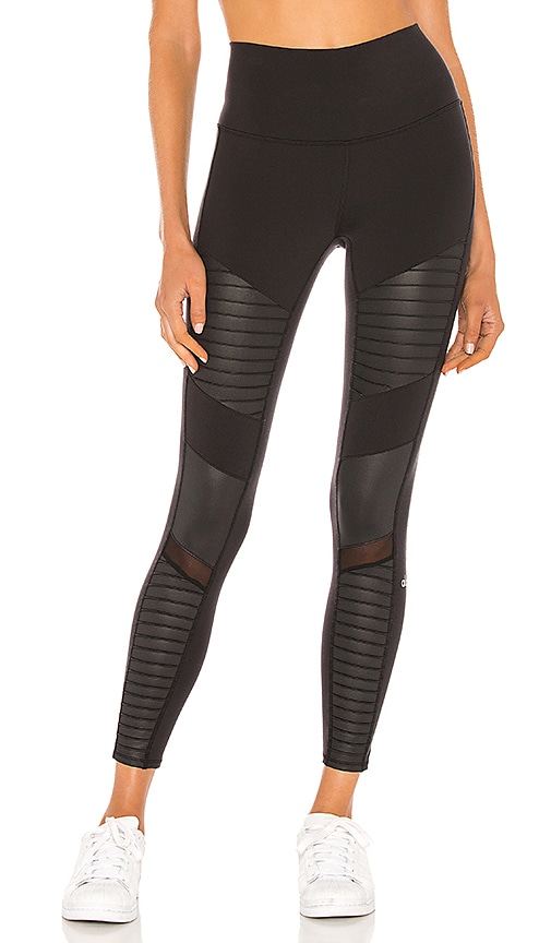 alo high waist moto legging