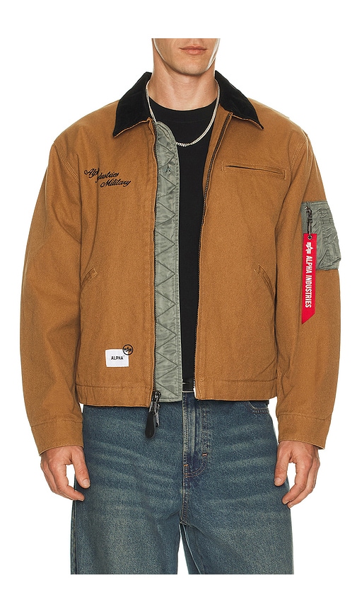 ALPHA INDUSTRIES Unfrm Detroit Jacket