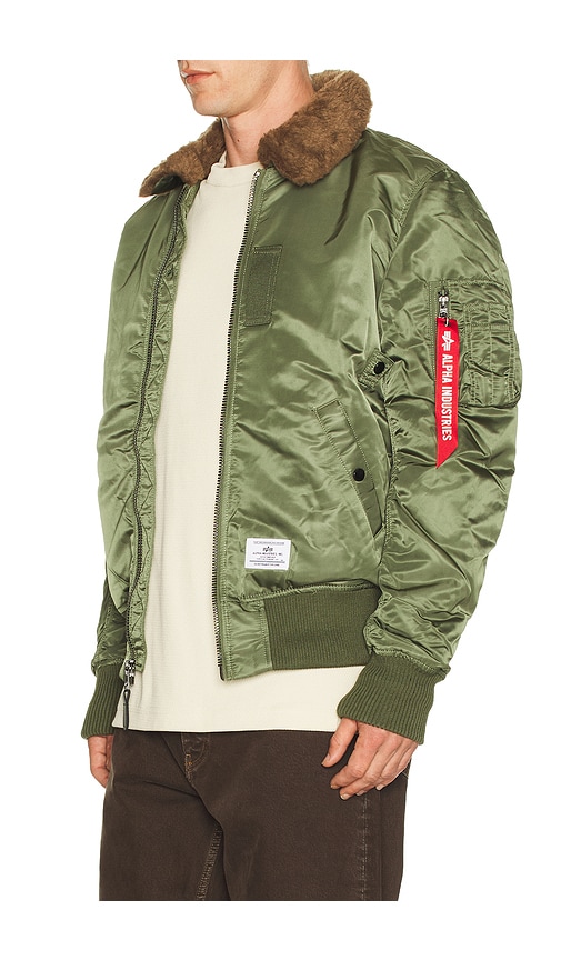  Alpha Industries B-15 Mod Flight Jacket In Green. Size S. Also In L, Xxl/2x. 