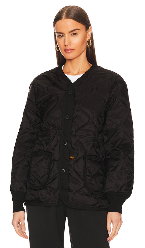  Alpha Industries Chaqueta Acolchada Als/92 En Color Negro Talla L  (también En M, S, Xl/1x, Xxl/2x). 