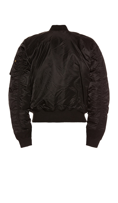  Alpha Industries Jacke In Black. Größe M. Also In Xxl/2x. 