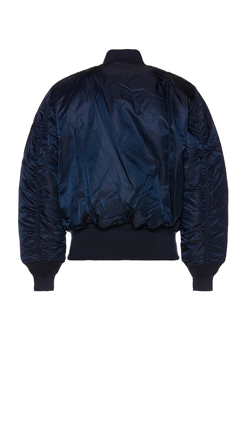  Alpha Industries Bomberjacke In Blue. Größe Xs. Also In M, L, Xl/1x. 