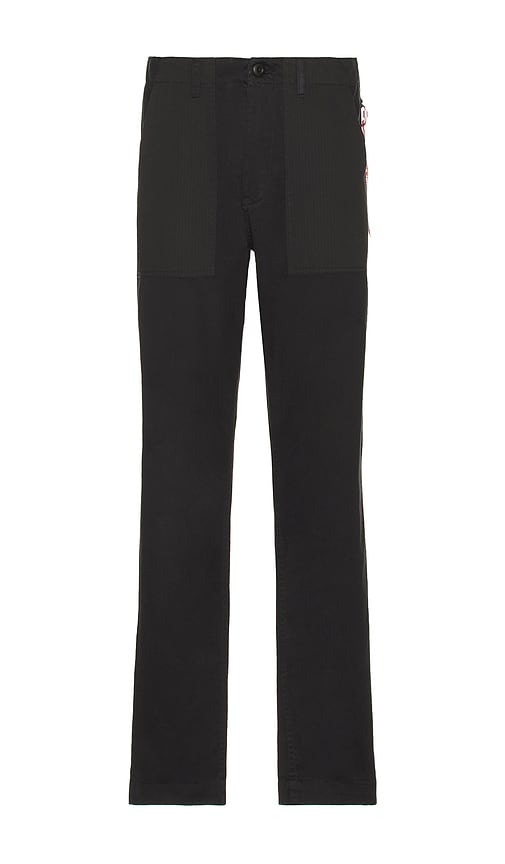 ALPHA INDUSTRIES Fatigue Pant in Black