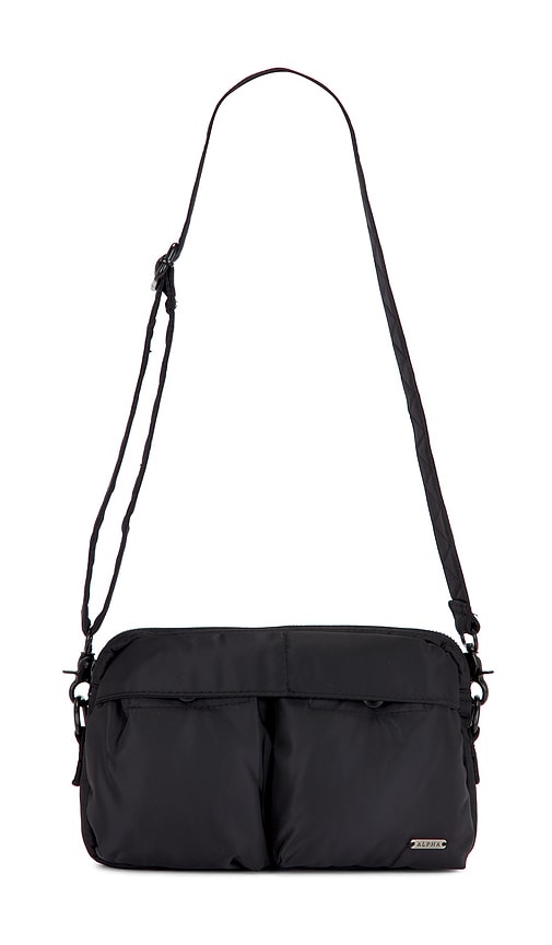 Shop Alpha Industries Nylon Messenger Bag In 블랙