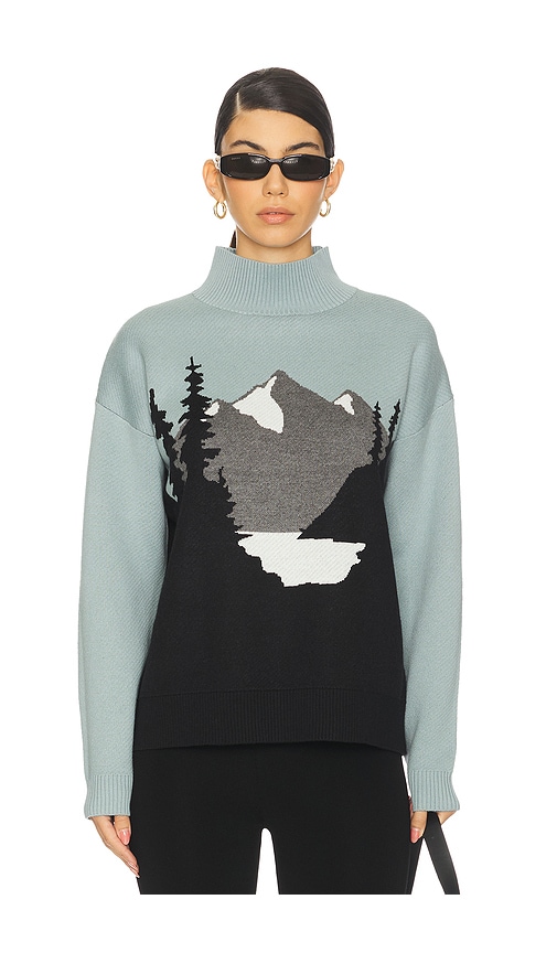 Alp N Rock Simran Mock Neck Sweater In Gray
