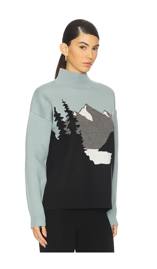 Alp N Rock Simran Mock Neck Sweater In Gray