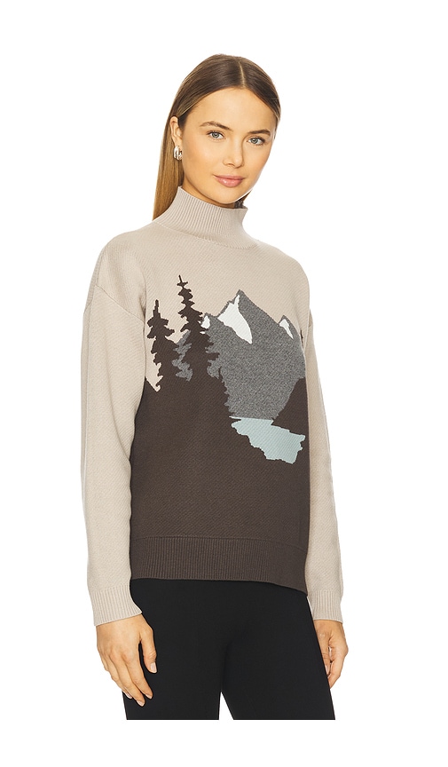 Alp N Rock Simran Mock Neck Sweater In Gray