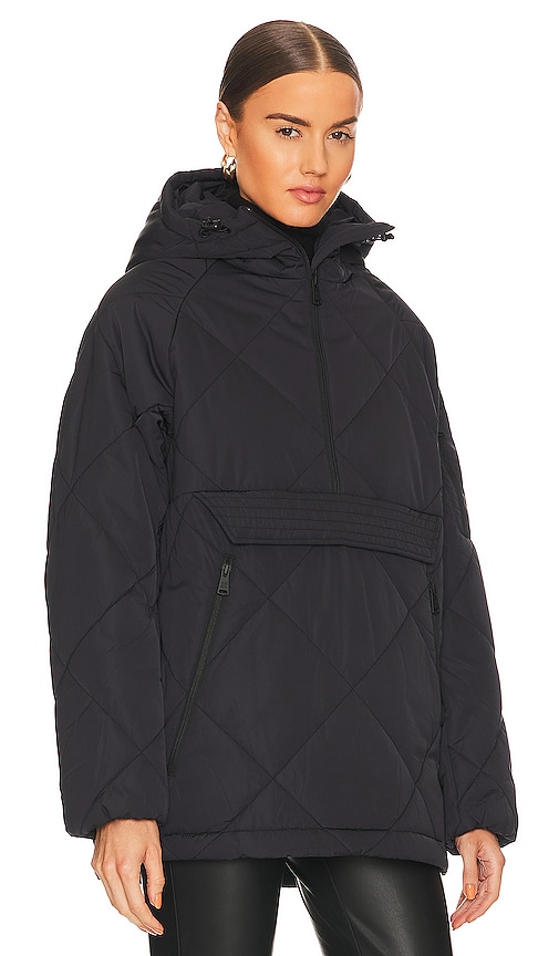 Shop Alp N Rock Yuki Anorak Pullover Jacket In Black