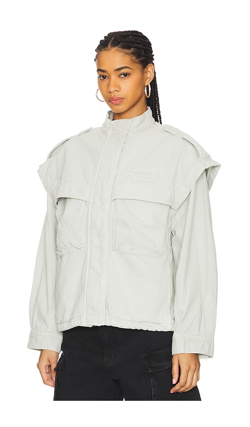 Alpha Industries Utility-jacke In White. Größe M. Also In L. 