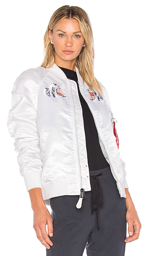 Alpha industries hotsell tiger souvenir jacket