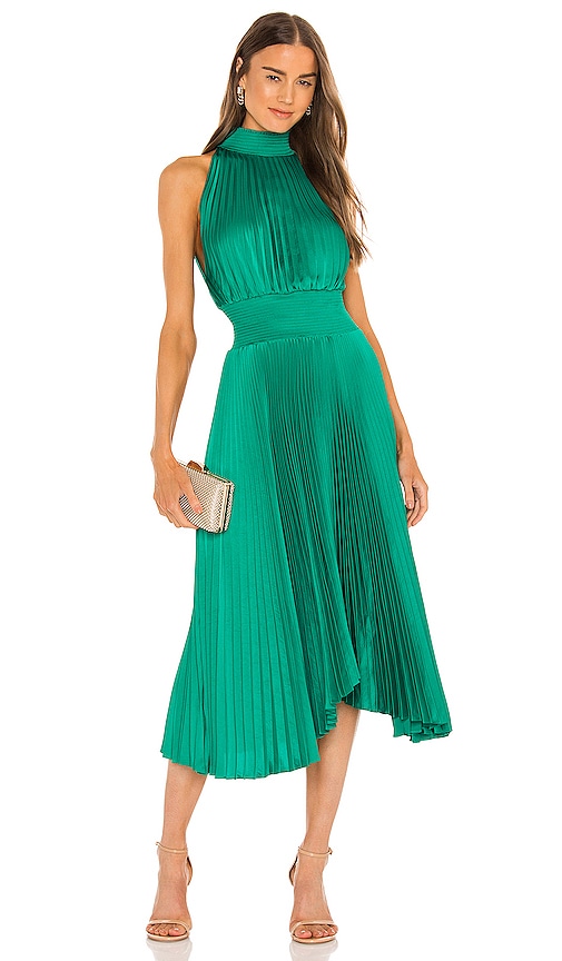 A.L.C. Renzo Dress in Serpent Green REVOLVE