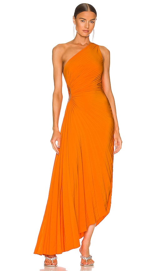 A.L.C. Delfina Dress in Citrus | REVOLVE