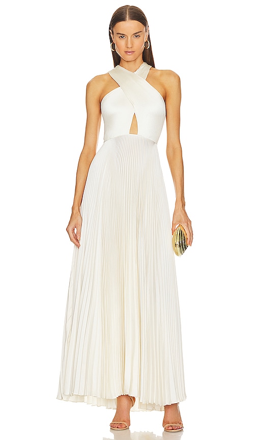 Shop A.l.c Athena Dress In Ivory