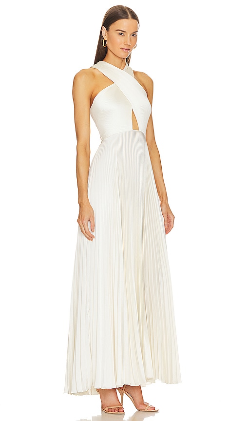 Shop A.l.c Athena Dress In Ivory