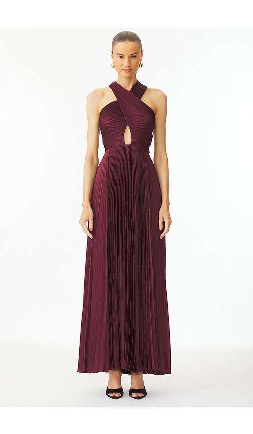 A.L.C. Athena Gown in Chicory