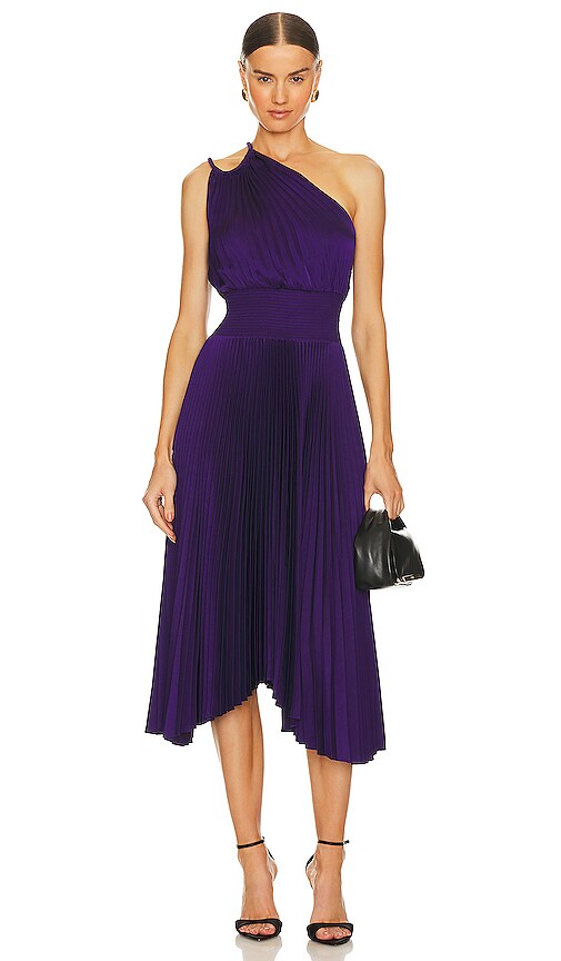 A.L.C. Ruby Dress in Navy Stripe