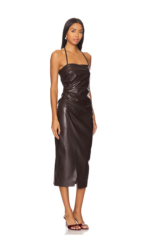 Shop A.l.c Charlotte Dress In Chocolate