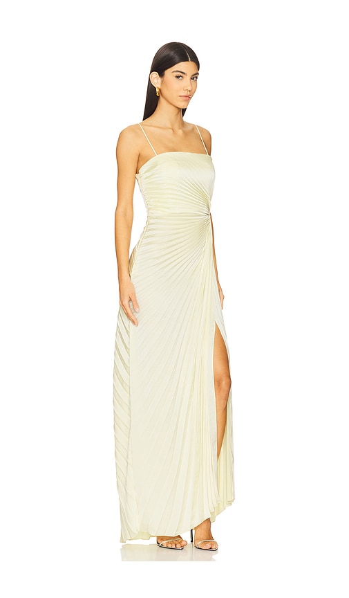  A.l.c. Abendkleid Layla In Lemon. Größe 0. Also In 2, 6, 10. 