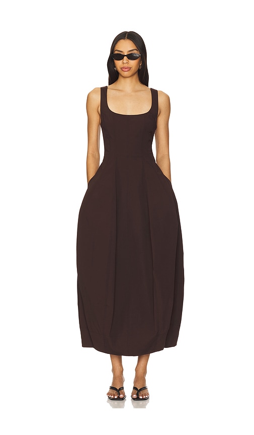Veda Dress in Chocolate. - size 0 (also in 00, 10, 12, 2, 4, 6, 8) - A.L.C. - Modalova