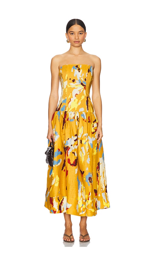 June Dress in Mustard. - size 10 (also in 2, 4, 6, 8) - A.L.C. - Modalova