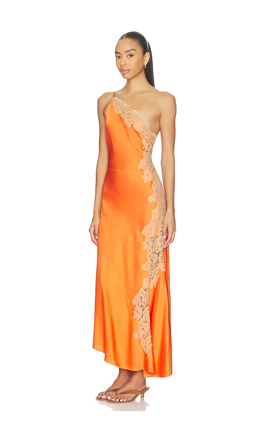  A.l.c. Kleid Lou In Orange. Größe 0. Also In 8. 