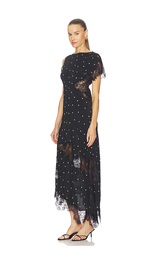  A.l.c. Maxikleid Alessia In Black,white. Größe 0. Also In 2. 