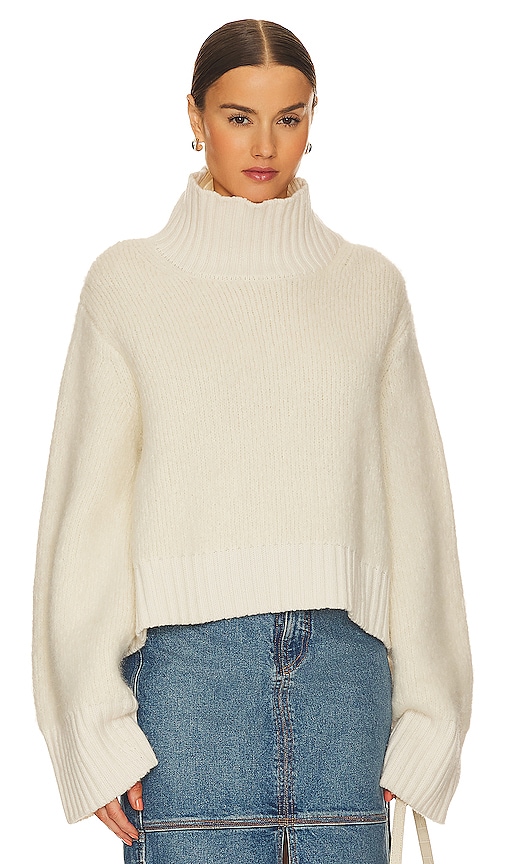 Shop A.l.c Theo Sweater In White