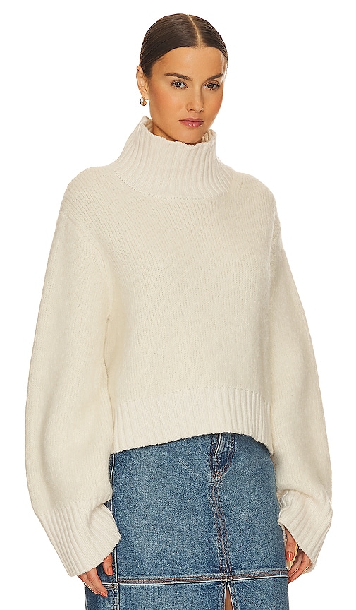 Shop A.l.c Theo Sweater In White