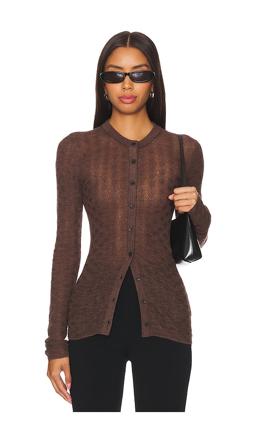 A.L.C. Marley Cardigan in Brown