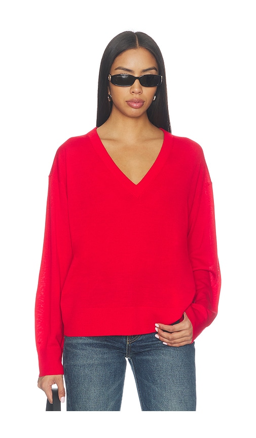 A.l.c Nicole Sweater In Gojiberry