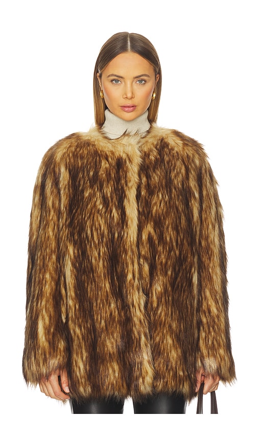 A.l.c Bria Coat In Brown