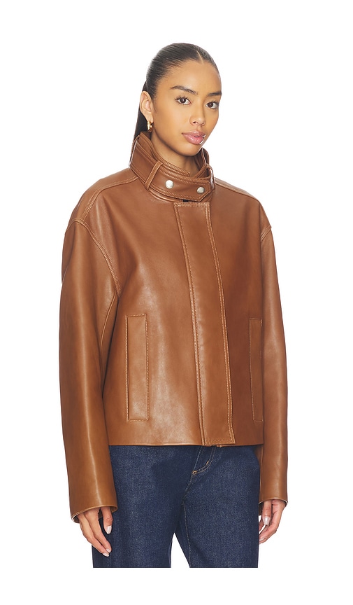  A.l.c. Lederjacke Hudson In Brown. Größe S. Also In M, L. 
