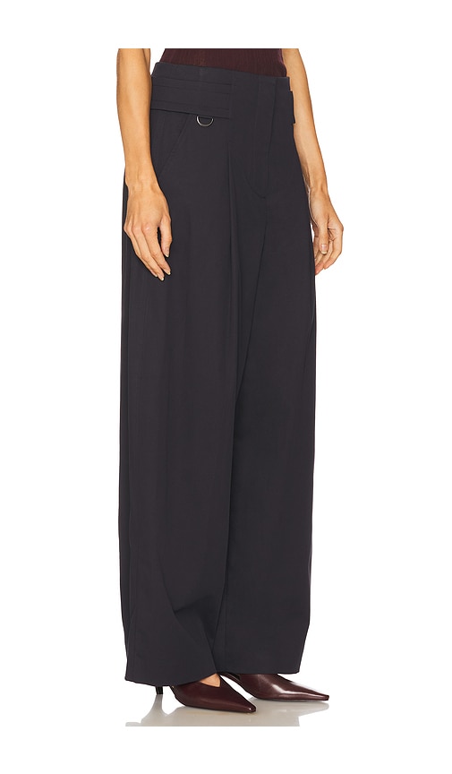 A.l.c Elliot Pleated Pocket Trousers In Blue