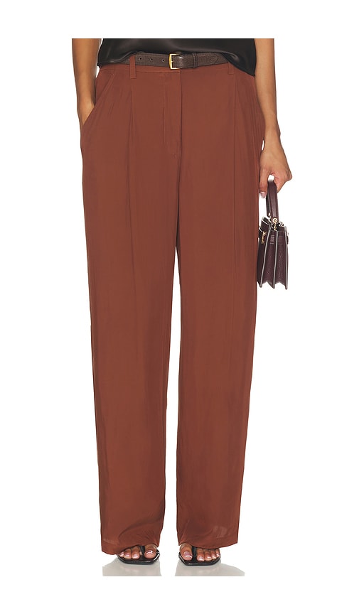 A.l.c Winn Pant In Brunette