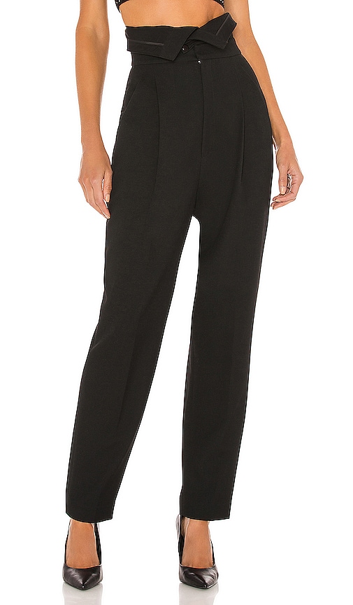 Nori Women's Utilitarian Drawcord Pants in Black Size 9