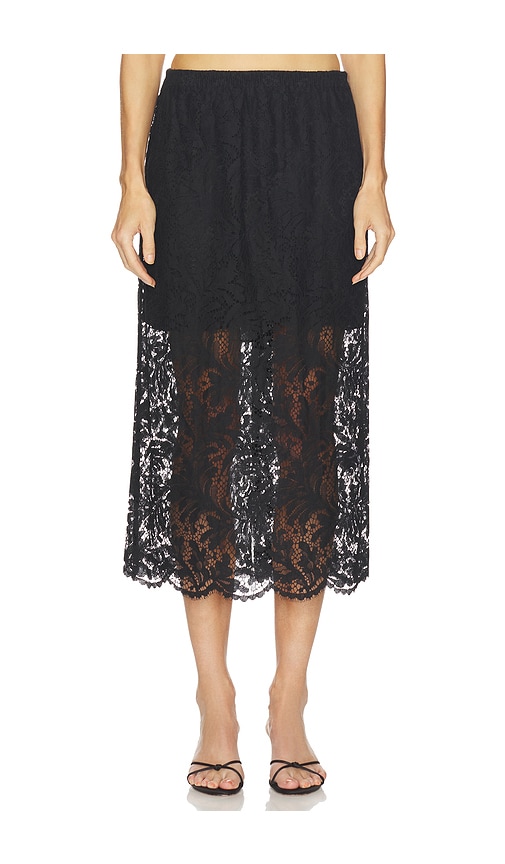A.l.c . Lydia Lace Skirt In Black