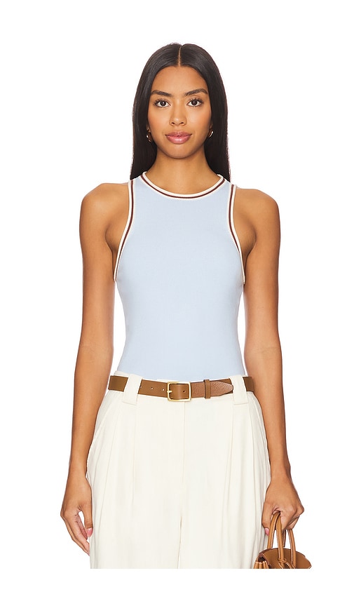 Shop A.l.c Nelly Top In Baby Blue