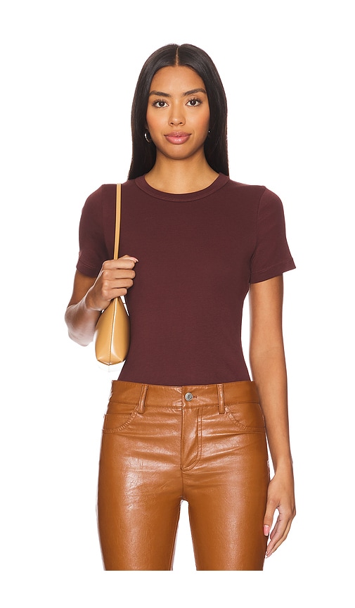 Shop A.l.c Paloma Tee In Brown