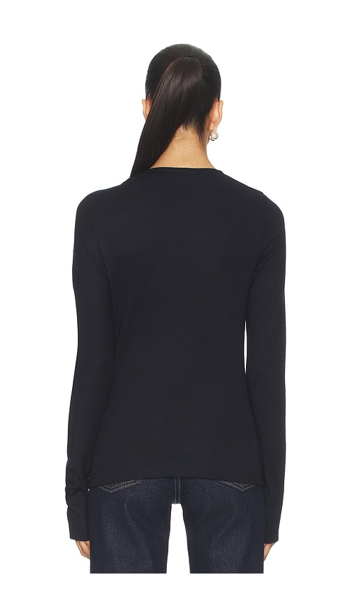  A.l.c. Langarm-oberteil Lizzy In Navy. Größe Xs. Also In S, M, L. 