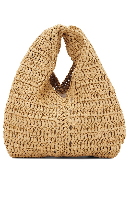 Shop A.l.c Simone Raffia Bag In Tan