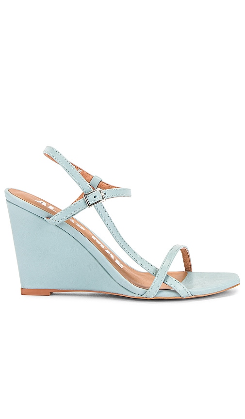 Buy Shoetopia Stylish Blue Wedge Heels For Girls online