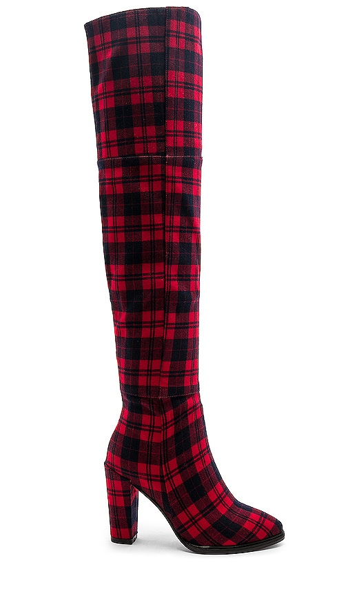 Alias Mae Alla Boot in Tartan Red | REVOLVE