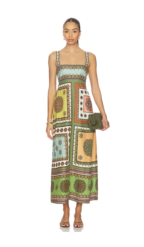 Alemais Contina Day Dress in Multi