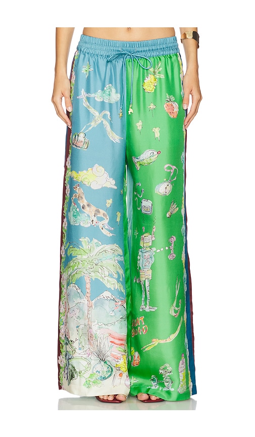 パンツ Alemais Daria Pants DARIA SILK PANT – ALEMAIS