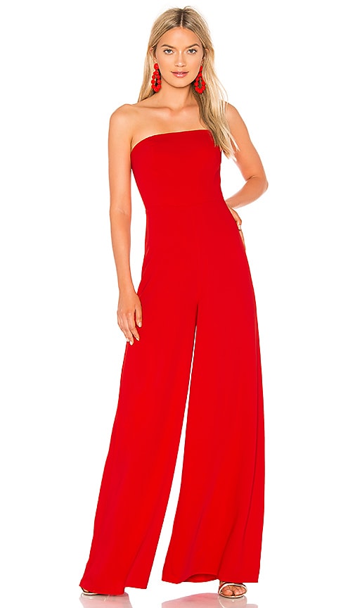 amanda uprichard red jumpsuit