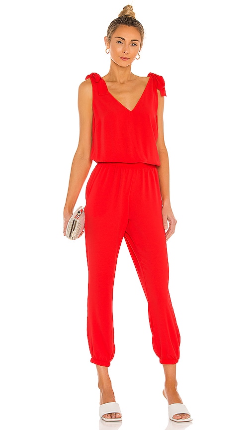 Amanda uprichard sales red jumpsuit