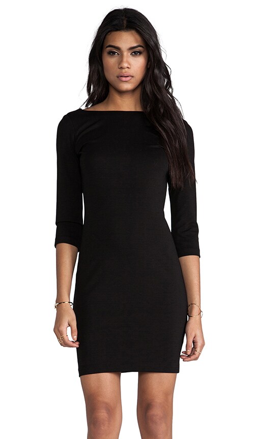 3/4 Sleeve V Back Mini
